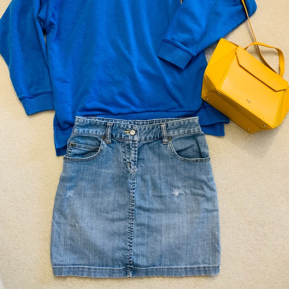 Armani jeans skirt authentic